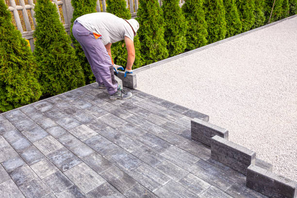 Permeable Paver Driveway in Upper Saddle River, NJ